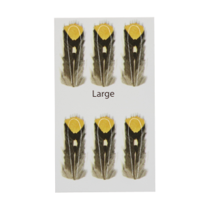 Image of Wapsi Jungle Cock Imitation Eyes | Large