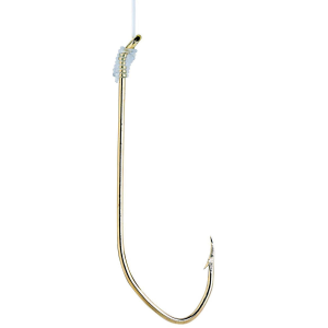 Image of Eagle Claw Pro-V Bend Aberdeen Snelled Hooks | 4