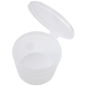 Image of Capitol Vial Flip-Top Plastic Vial | Low Profile; 4 oz.