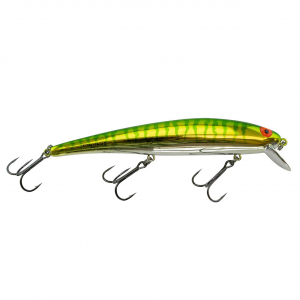 Image of Bomber 15A Long Shallow Diver | Exclusive Color - Green Monkey Puke; 4 1/2 in.