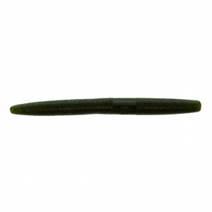 Image of Yamamoto Fat Senko | Green Pumpkin Black Flake Watermelon Black Flake Laminate; 4 in.