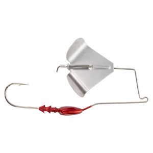 Image of Buckeye Lures G-Buzz Bait | Red w/ Nickel Blade; 1/4 oz.