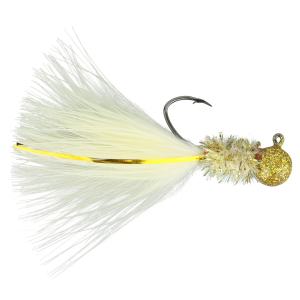 Image of Crappie Killer Marabou Jigs | Ghost Minnow; 1/16 oz.