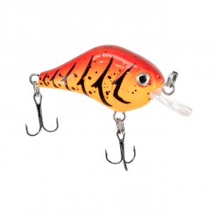 Image of Bill Lewis Gnat Tiny Crankbait | Fire Craw; 1/8 oz.