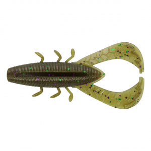 Image of Yamamoto Nuki Bug | Green Pumpkin w/ Green/Purple Flake; 3 1/2 in.