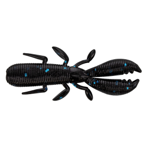 Image of Yamamoto Covert Craw | Black w/ Blue Flake; 2 1/2 in.