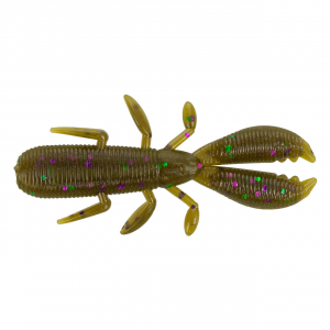 Image of Yamamoto Covert Craw | Green Pumpkin w/ Green/Purple Flake; 2 1/2 in.