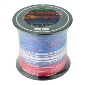 Image of Mad Katz Kat Braid | 80 lb.; Red-White-Blue