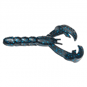 Image of Strike King Rage Baby Craw | Black Blue Flake; 3 in.