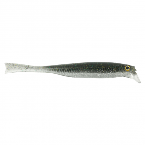 Image of Jackall Drift Fry | Dark Thunder Clear/Silver; 5.2 in.