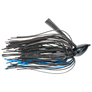 Image of Strike King Denny Brauer Baby Structure Jig | Black Blue; 1/4 oz.
