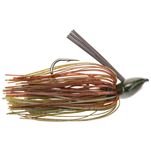 Image of Strike King Denny Brauer Baby Structure Jig | Green Pumpkin; 3/8 oz.