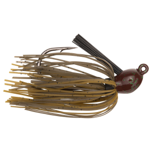 Image of Strike King Bitsy Flipping Jig | Green Crawfish; 1/4 oz.