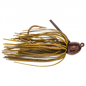 Image of Strike King Bitsy Bug Mini Jig | Green Crawfish; 1/8 oz.