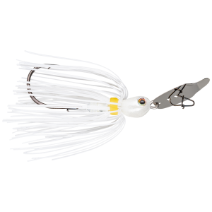 Image of Strike King Thunder Cricket Vibrating Swim Jig | White; 3/8 oz.