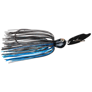 Image of Strike King Thunder Cricket Vibrating Swim Jig | Black/Blue; 3/8 oz.