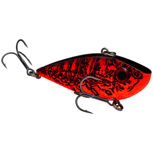 Image of Strike King Red Eyed Shad Tungsten 2 Tap Crankbait | Chili Craw; 3/4 oz.