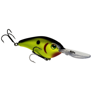 Image of Strike King XD Crankbait | Black Back Chartreuse; 5XD