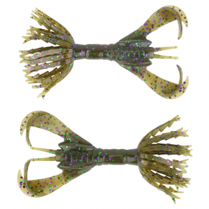 Image of Keitech Hyper Spider | GP w/ Green & Purple Flake