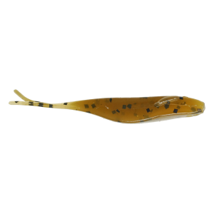Image of Deps Sakamata Shad Soft Jerkbait | Green Pumpkin; 2 in.