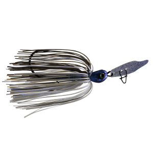 Image of Strike King Thunder Cricket Vibrating Swim Jig | Blue Glimmer; 1/2 oz.
