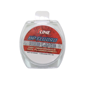 Image of P-Line HP Fluoro 100% Fluorocarbon Ice Line | 10 lb.; Clear; 50 yds.