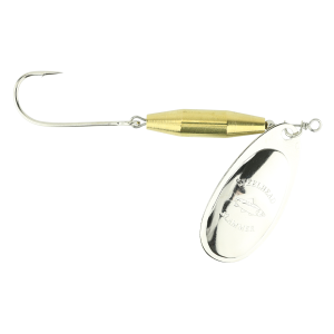 Image of Steelhead Slammer Inline Spinner | Brass - Nickel; 1/2 oz.