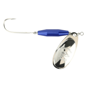 Image of Steelhead Slammer Inline Spinner | Cheater Blue - Nickel; 1/2 oz.
