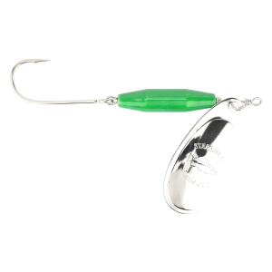 Image of Steelhead Slammer Inline Spinner | Electric Green - Nickel; 1/2 oz.