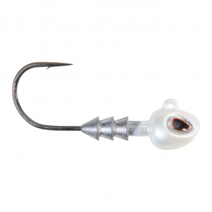 Image of Berkley Fusion19 Hybrid Jighead - Size 1/0 | Pearl White; 1/8 oz.