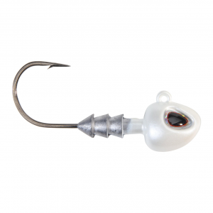 Image of Berkley Fusion19 Hybrid Jighead - Size 2/0 | Pearl White; 1/4 oz.