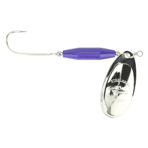 Image of Steelhead Slammer Inline Spinner | Purple Haze - Nickel; 3/8 oz.