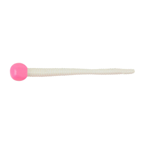Image of Berkley PowerBait Floating Mice Tails | Bubblegum-White; 2 in.