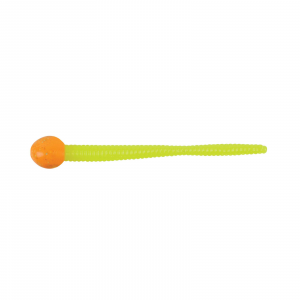 Image of Berkley PowerBait Floating Mice Tails | Orange Silver-Chartreuse; 2 in.