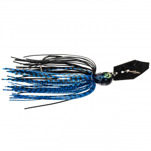 Image of Z-Man Tungsten ChatterBait Elite EVO | Black Blue; 3/8 oz.