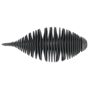 Image of Geecrack Bellows Gill Floating Elastomer | Solid Black; 2.8 in.