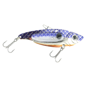 Image of Walleye Nation Creations Rip-N-Rattle Blade Bait | Blue Chrome; 1/2 oz.