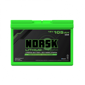 Image of Norsk 12.8V 105AH LiFePO4 Marine Lithium Battery