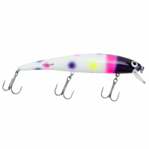 Image of Bomber 15A Long Shallow Diver | Exclusive Color - Purple Wonderbread; 4 1/2 in.