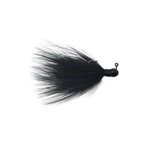 Image of Leland's Lures D2 Jig | Black; 1/32 oz.