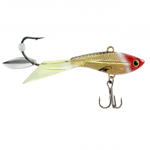 Image of PK Ridge Glider Glide Bait | Clown Glow; 1 oz.