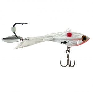 Image of PK Ridge Glider Glide Bait | Red Dot Glow; 1 oz.