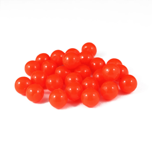 Image of Cleardrift Soft Beads | Blood Red; 20 mm