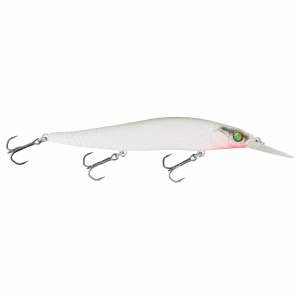 Image of Megabass Vision Oneten Plus 1 | Respect Series - White Butterfly; 4 1/3 in.