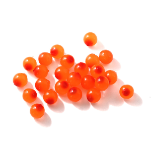 Image of Cleardrift Embryo Soft Beads | Steely Candy; 16 mm