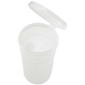 Image of Capitol Vial Flip-Top Plastic Vial | High Profile; 4 oz.