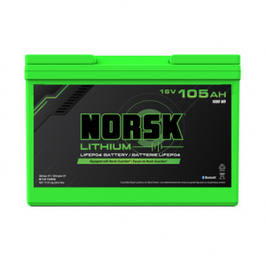 Image of Norsk 16V 105AH LiFePO4 Lithium Deep Cycle Battery