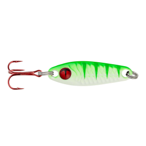 Image of Northland Tungsten Buck-Shot Rattle Spoon | UV Glo Perch; 1/8 oz.