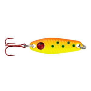 Image of Northland Tungsten Buck-Shot Rattle Spoon | Super-Glo Sneeze; 1/8 oz.