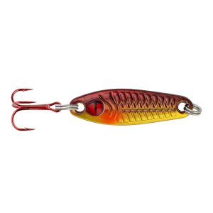 Image of Northland Tungsten Buck-Shot Rattle Spoon | Super-Glo Red Gold; 1/4 oz.